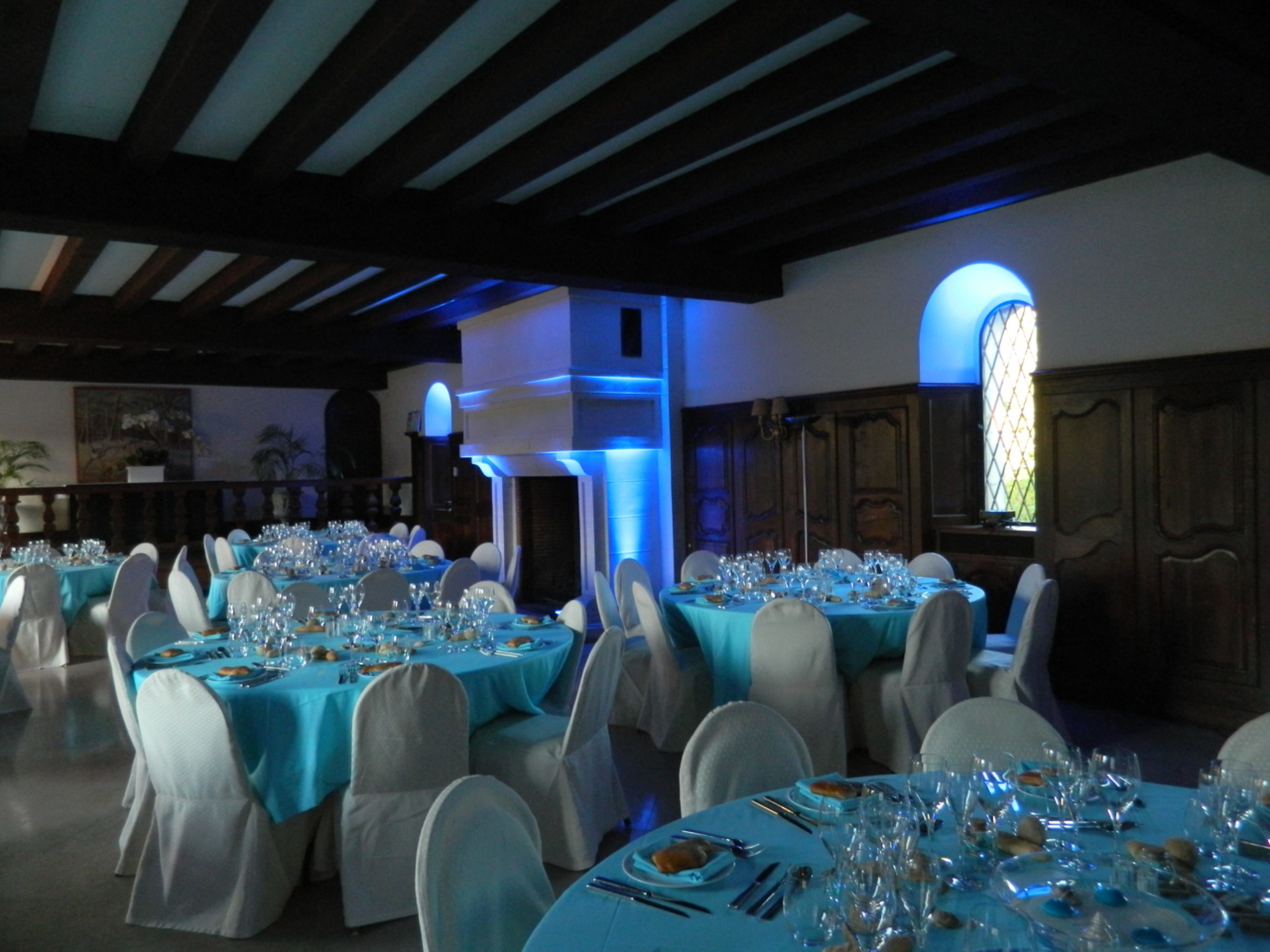 Installation pour une prestation DJ
